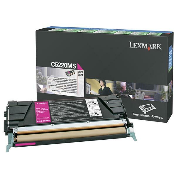 Lexmark Magenta Return Program Toner Cartridge (3000 Yield)