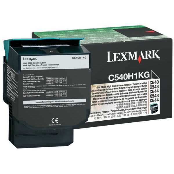 Lexmark High Yield Black Return Program Toner Cartridge (2500 Yield)