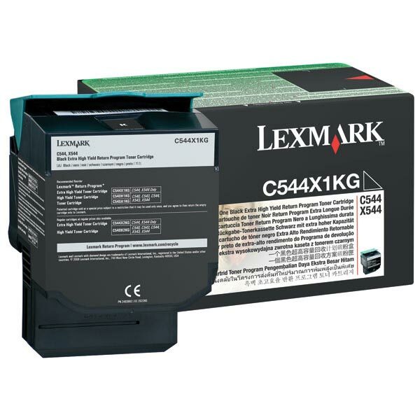 Lexmark Extra High Yield Black Return Program Toner Cartridge (6000 Yield)