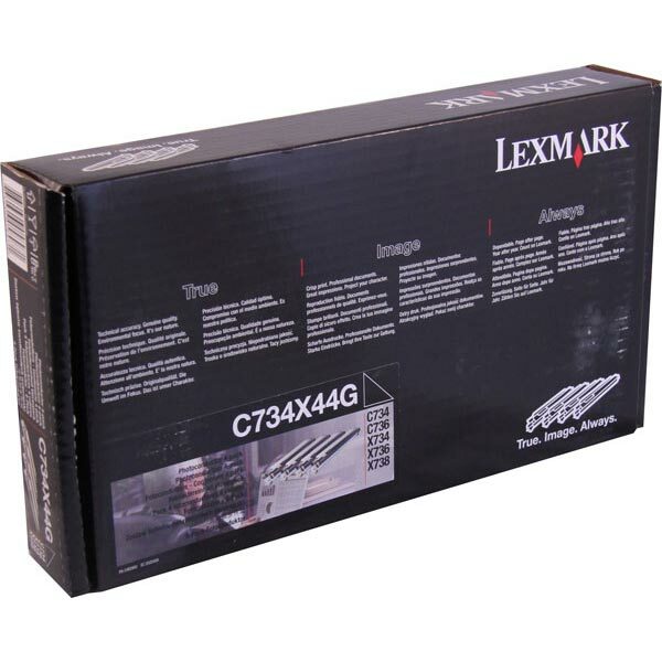 Lexmark Photoconductor Multipack for US Government (4 Pack) (4 x 20000 Yield) (TAA Compliant Version of OEM# C734X24G)