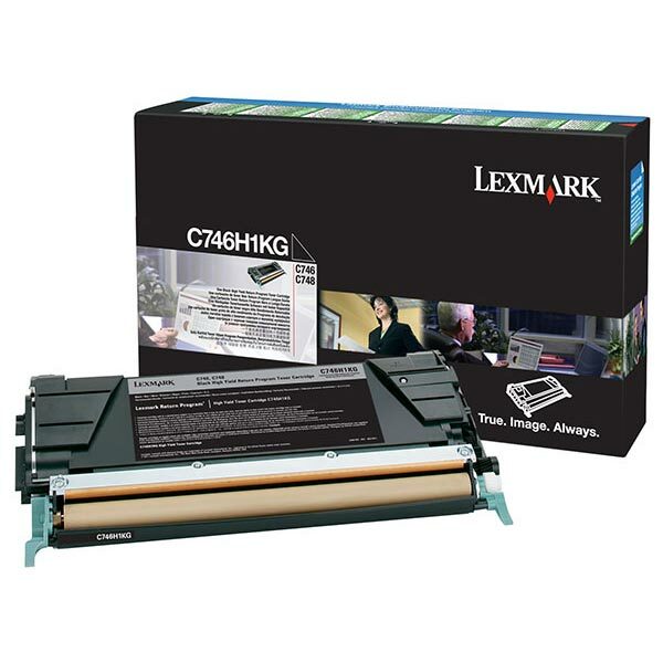 Lexmark High Yield Black Return Program Toner Cartridge (12000 Yield)