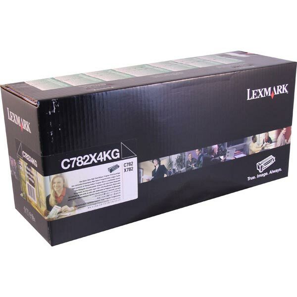 Lexmark Extra High Yield Black Return Program Toner Cartridge for US Government (15000 Yield) (TAA Compliant Version of C782X1KG)