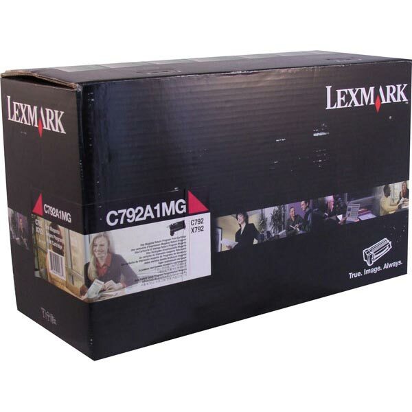 Lexmark Magenta Return Program Toner Cartridge (6000 Yield)