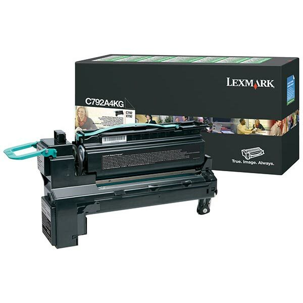 Lexmark Return Program Black Toner Cartridge for US Government (6000 Yield) (TAA Compliant Version of C792A1KG)