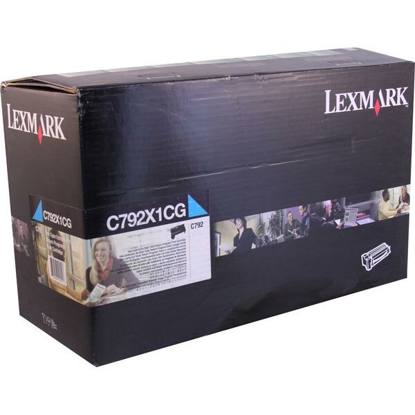 Lexmark Extra High Yield Cyan Return Program Toner Cartridge (20000 Yield)