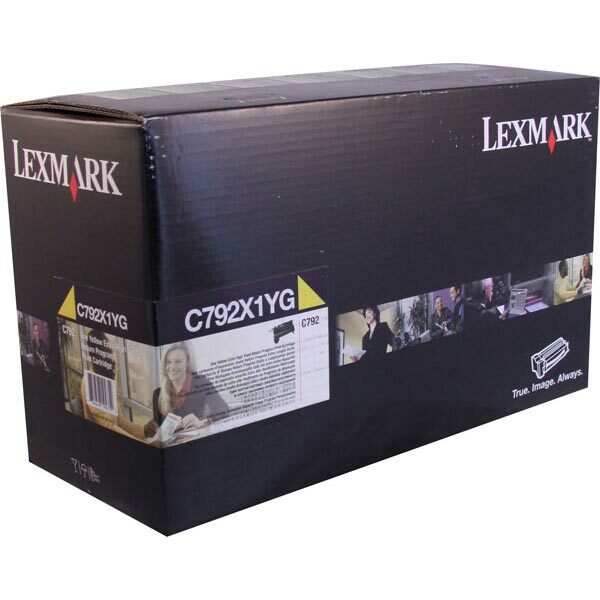 Lexmark Extra High Yield Yellow Return Program Toner Cartridge (20000 Yield)