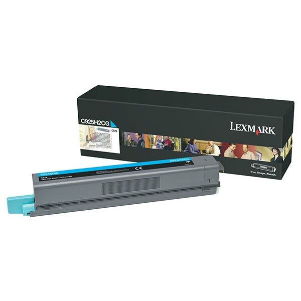 Lexmark High Yield Cyan Toner Cartridge (7500 Yield) (For Use in Model C925)