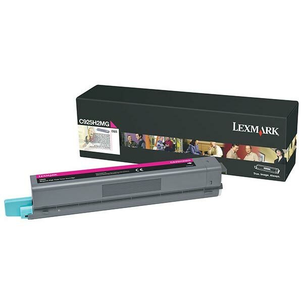 Lexmark High Yield Magenta Toner Cartridge (7500 Yield) (For Use in Model C925)