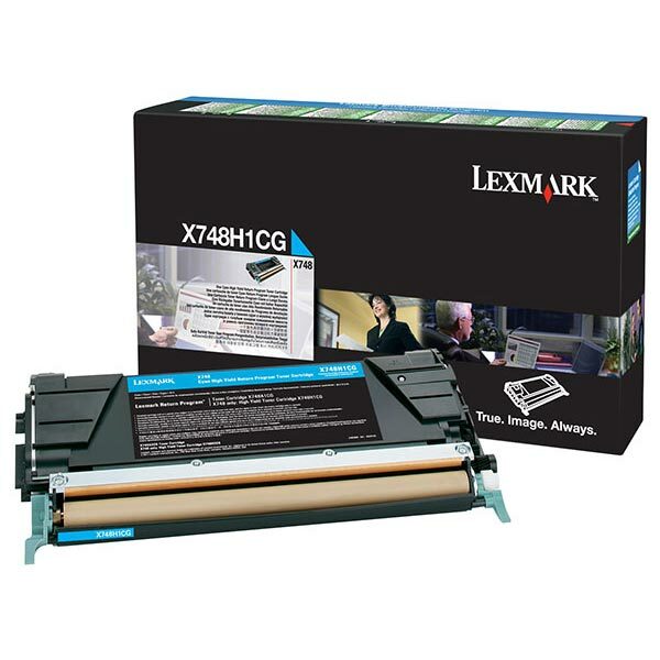 Lexmark High Yield Cyan Return Program Toner Cartridge (10000 Yield)