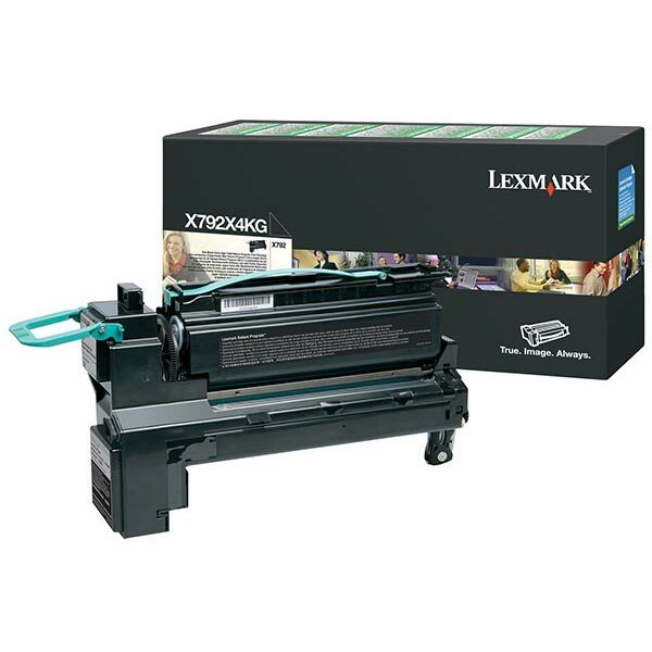 Lexmark Extra High Yield Black Return Program Toner Cartridge for US Government (20000 Yield) (TAA Compliant Version of X792X1KG) (For Use in Model X792)