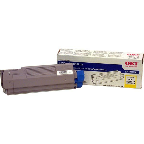 OKI High Yield Yellow Toner Cartridge (5000 Yield)