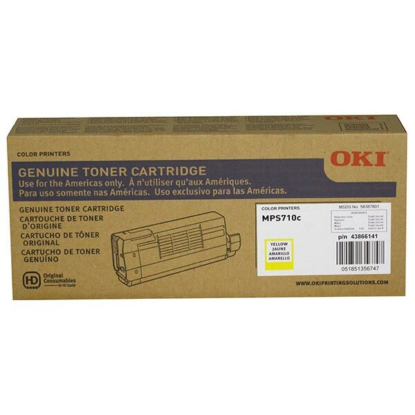 OKI Yellow Toner Cartridge (11500 Yield)