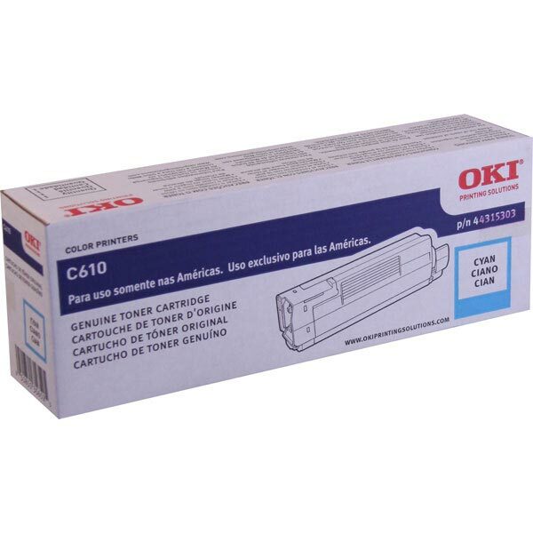 OKI Cyan Toner Cartridge (6000 Yield)