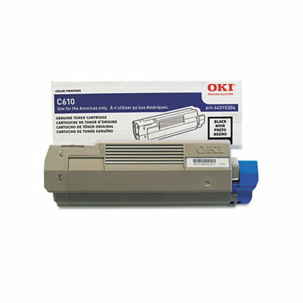 OKI Black Toner Cartridge (8000 Yield)