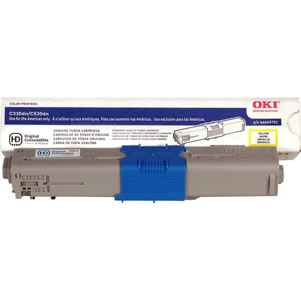 OKI Yellow Toner Cartridge (3000 Yield)