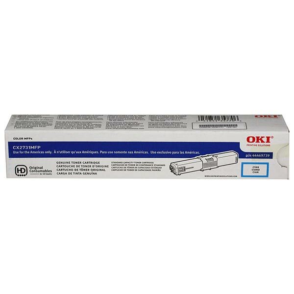 OKI Cyan Toner Cartridge (5000 Yield) (Type C17)