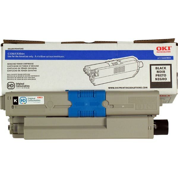 OKI Black Toner Cartridge (3500 Yield)