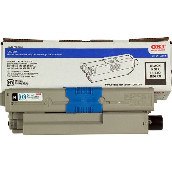 OKI High Yield Black Toner Cartridge (5500 Yield)