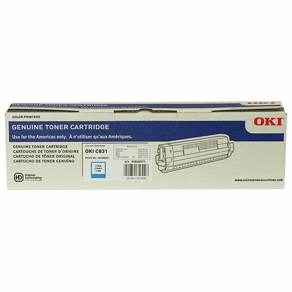 OKI Cyan Toner Cartridge (10000 Yield)