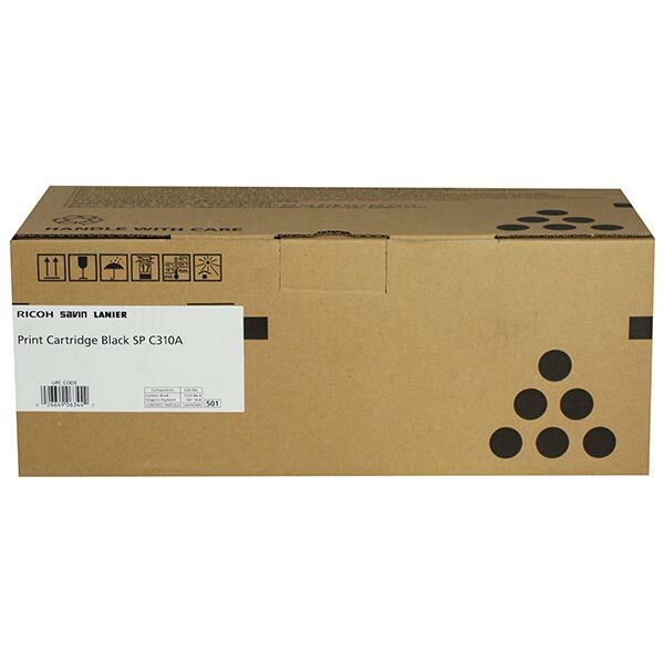 Ricoh Black Toner Cartridge (2500 Yield) (Type SPC310A)