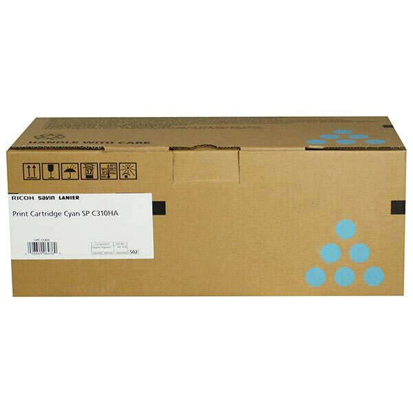 Ricoh High Yield Cyan Toner Cartridge (6500 Yield) (Type SPC310HA)