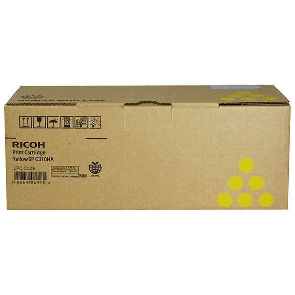 Ricoh High Yield Yellow Toner Cartridge (6500 Yield) (Type SPC310HA)