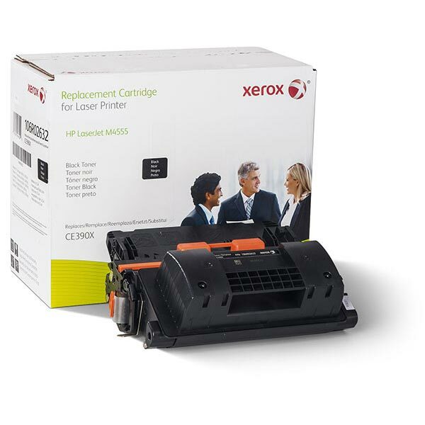 Xerox Remanufactured High Yield Toner Cartridge (Alternative for HP CE390X 90X) (25400 Yield)